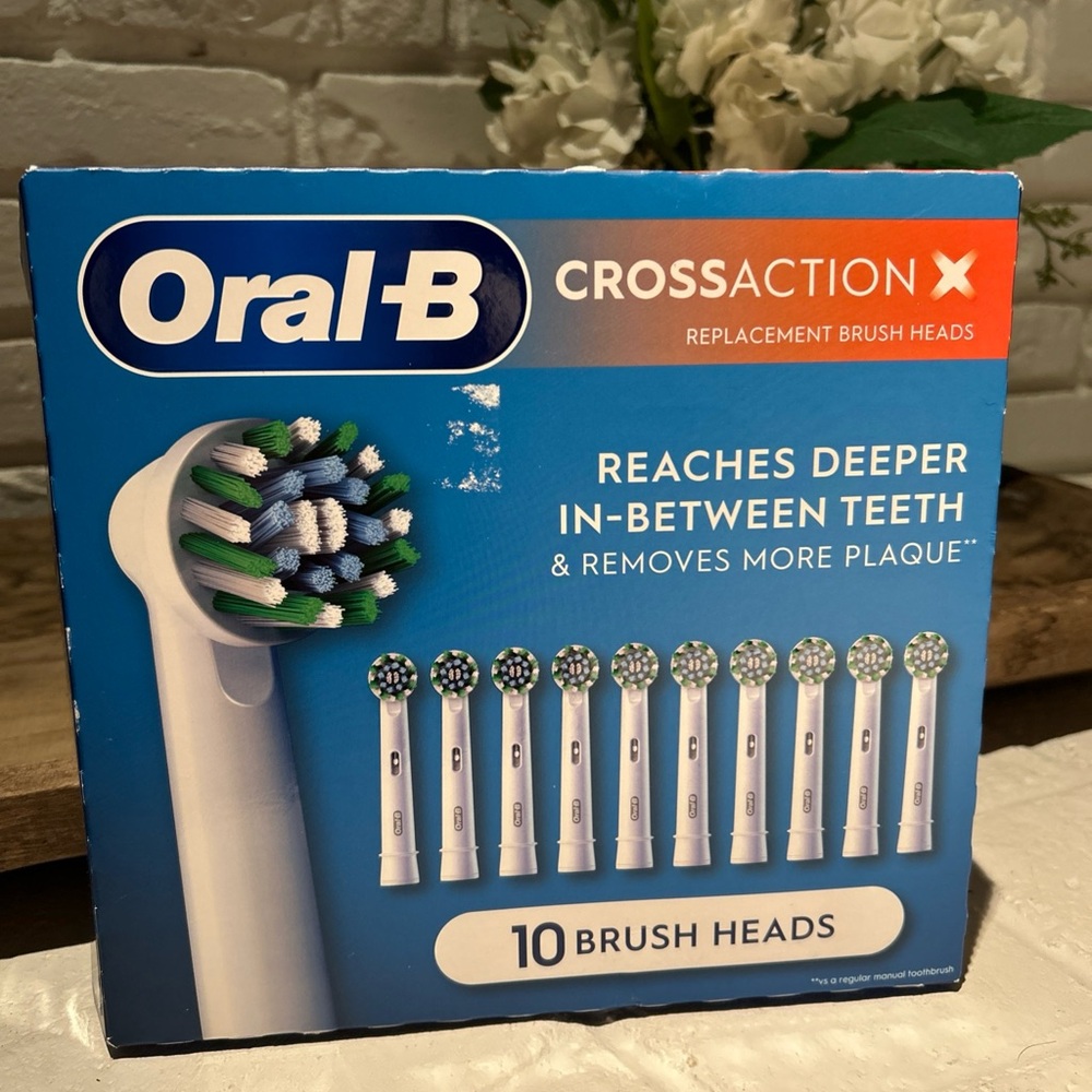 Oral-B CrossAction Replacement 9 Brush Heads